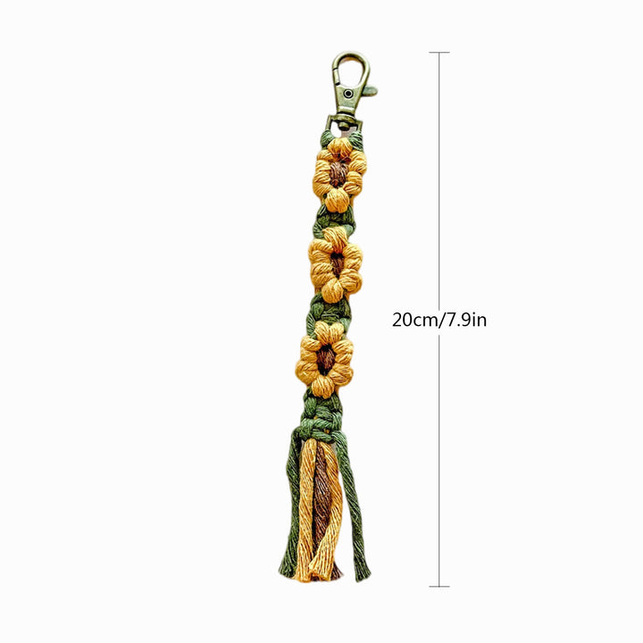 Macrame Tassel Keychain