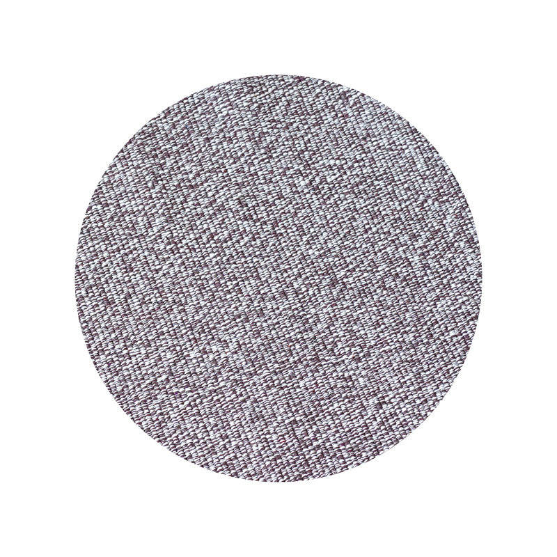 Round woven fabric sample for upholstery and furniture covering fabric