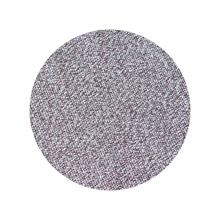 Round woven fabric sample for upholstery and furniture covering fabric