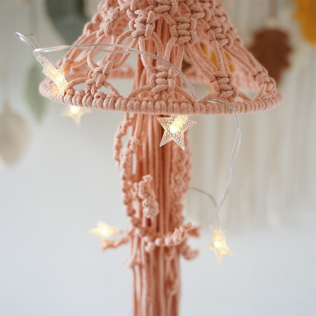 Decorative Macramé Ceiling Light Shade