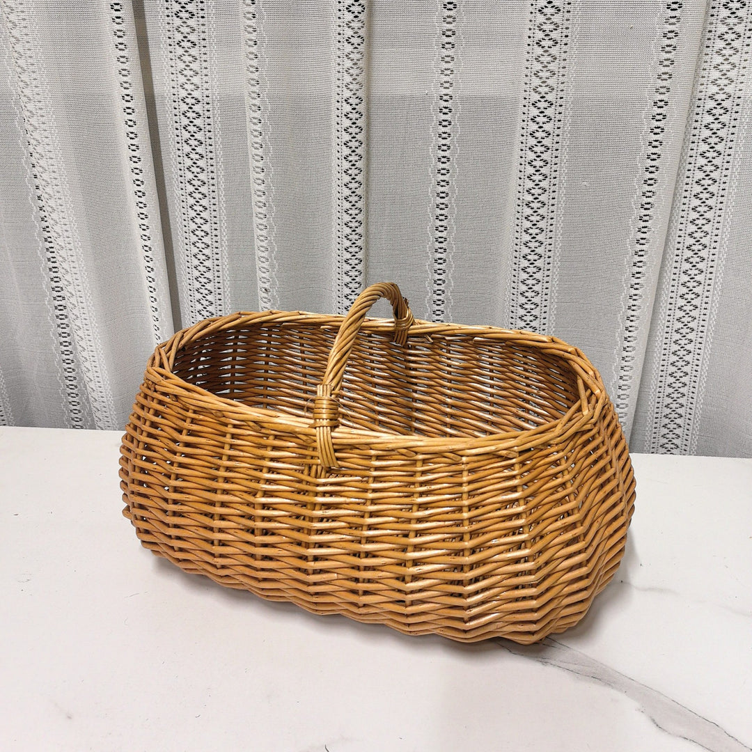 Elegant Handcrafted Storage Basket