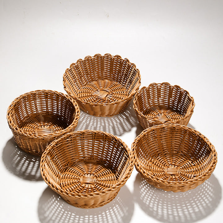 Decorative Braided Fruit Bowl