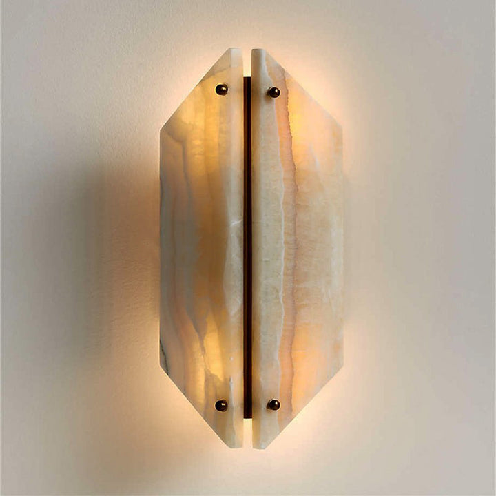 Elegant Stone Wall Sconce