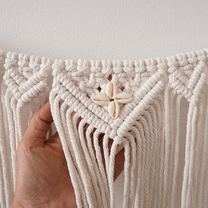 Boho-Chic Macrame Wall Tapestry