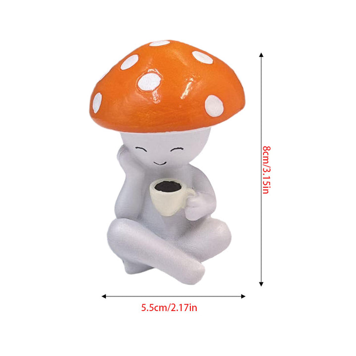 Decorative Mushroom Figure