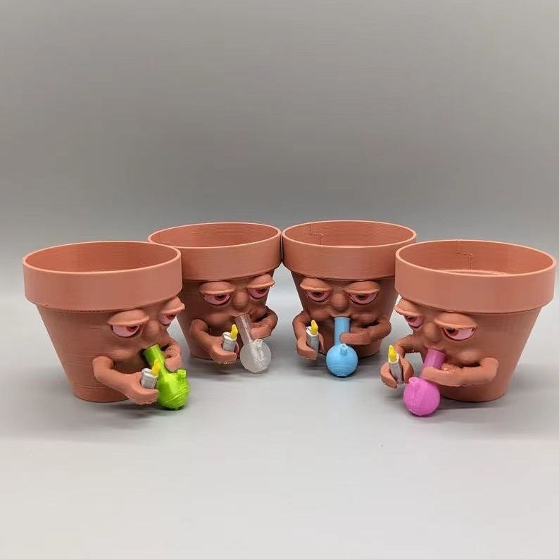 Playful Character Planter