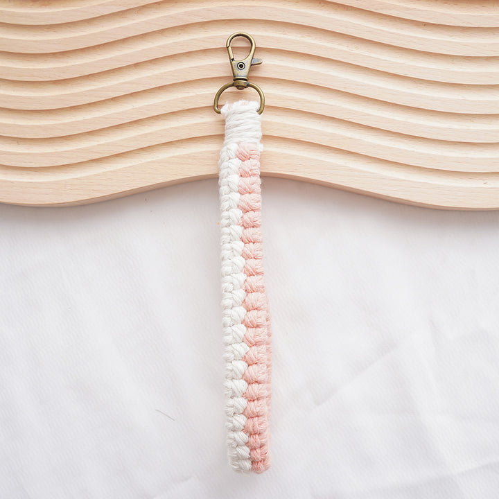 Macramé Keychain Holder