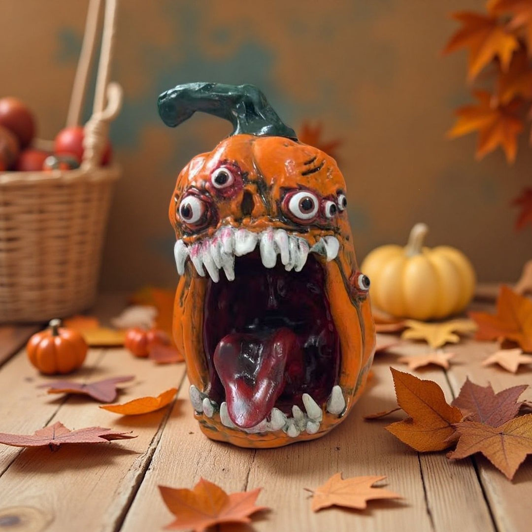 Creepy Pumpkin Figure