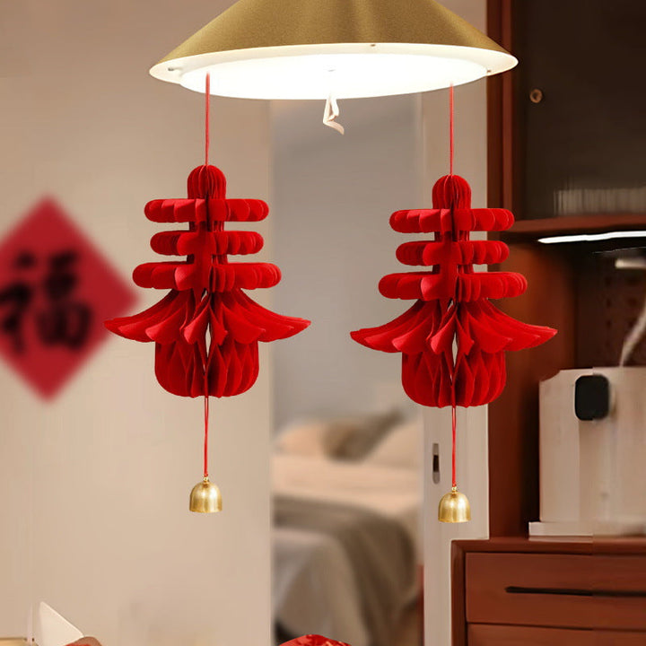 Festive paper lantern