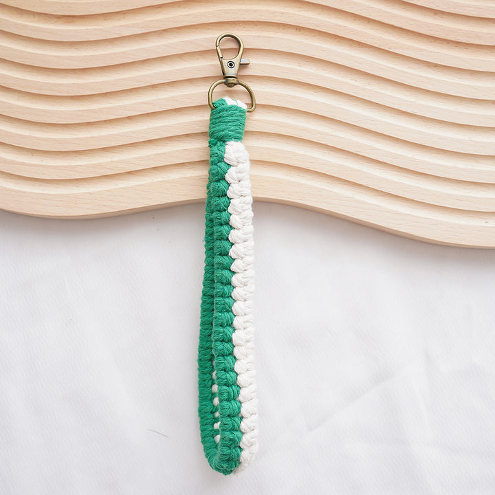 Macramé Keychain Holder