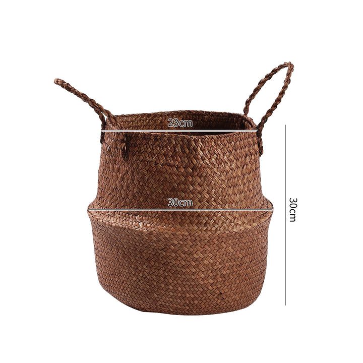 Handcrafted Woven Storage Bucket