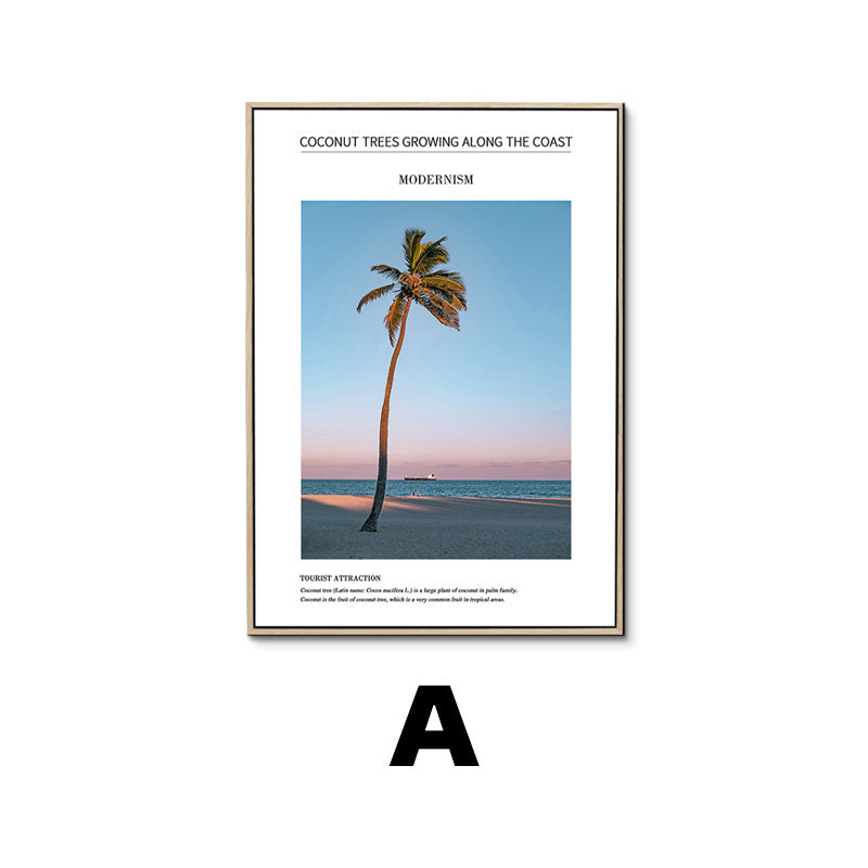 Coastal Landscape Framed Art Print