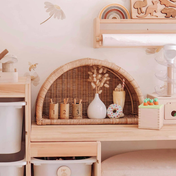 Handcrafted decoration basket
