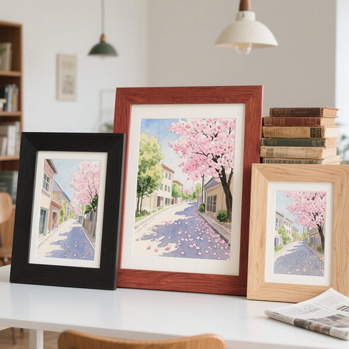 Decorative Framed Cherry Blossom Artwork