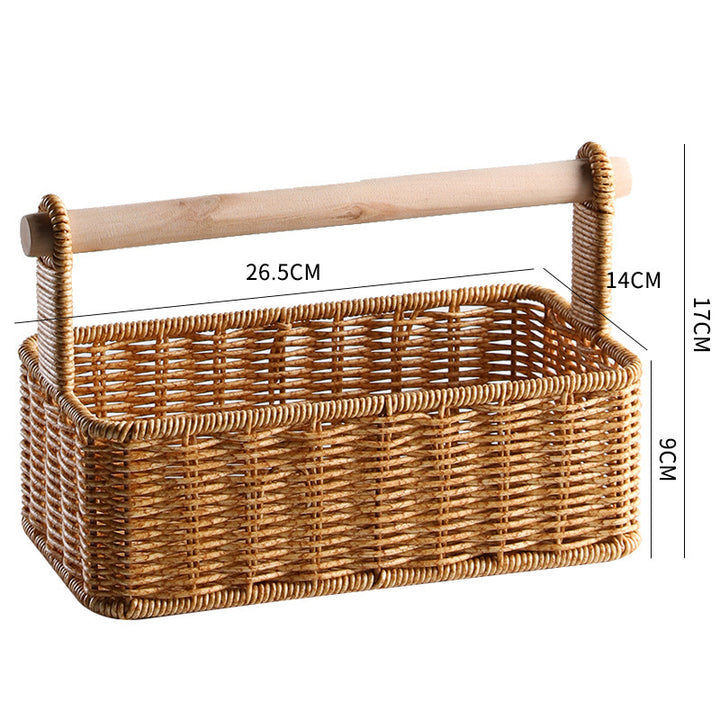 Artisan Woven Storage Basket