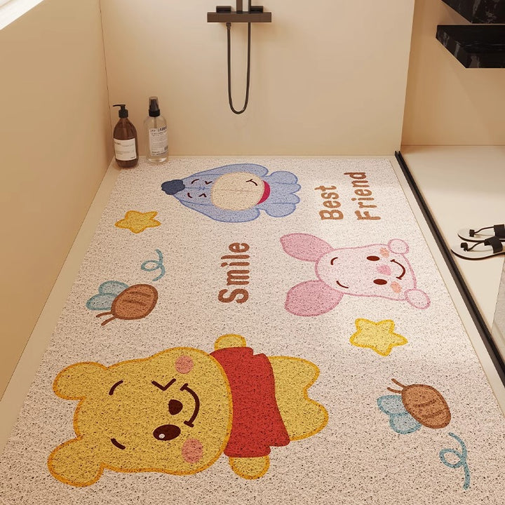 Fun Dinosaur-Themed Bathroom Mat