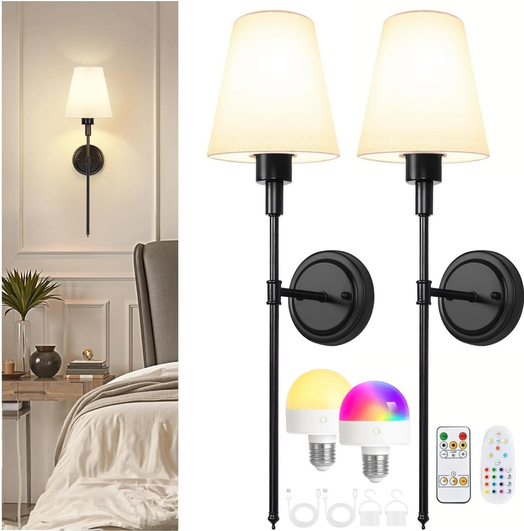 Elegant modern wall lamp