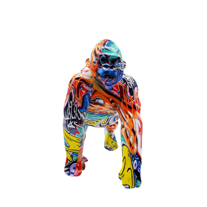 Artistic Gorilla Sculpture
