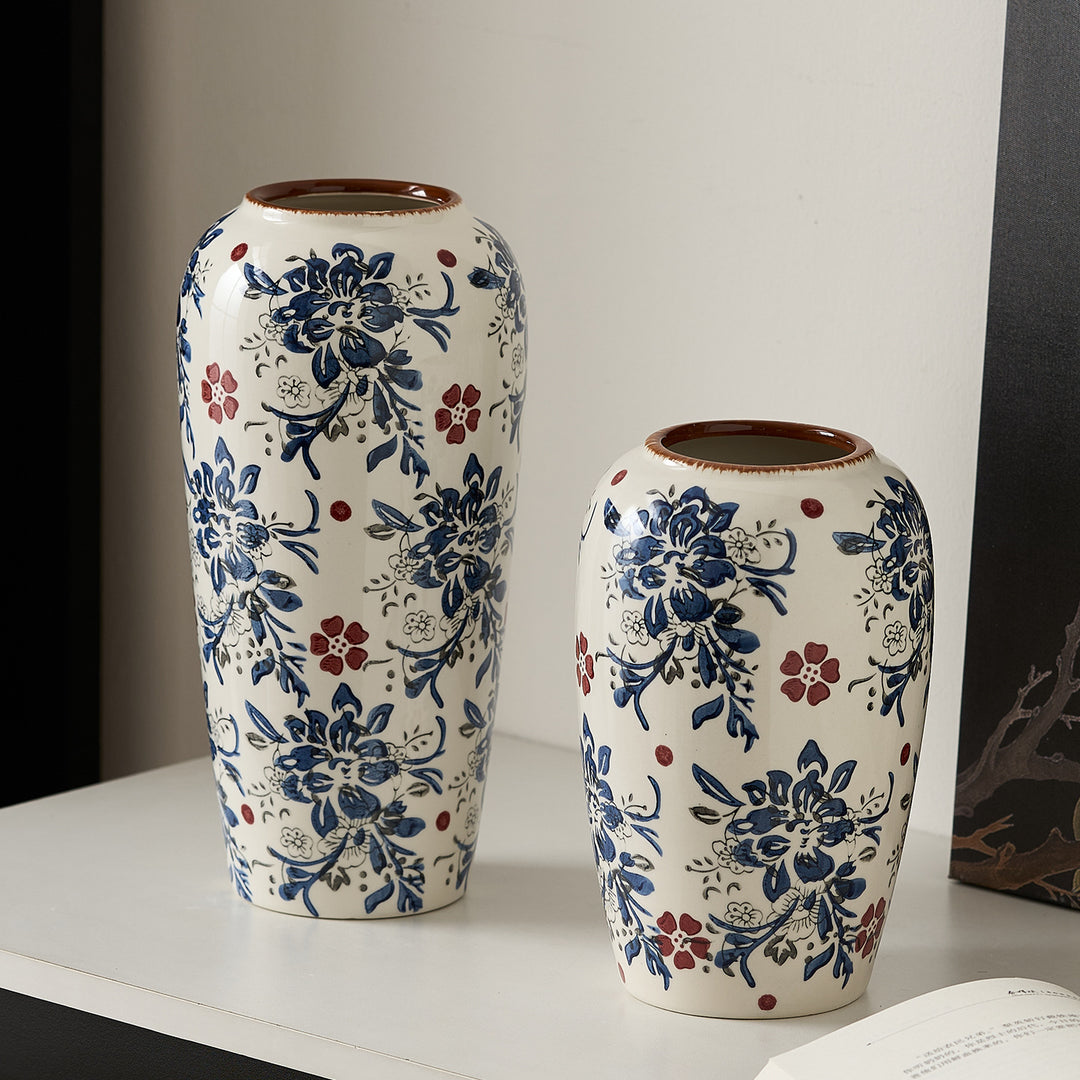 Decorative ceramic vase
