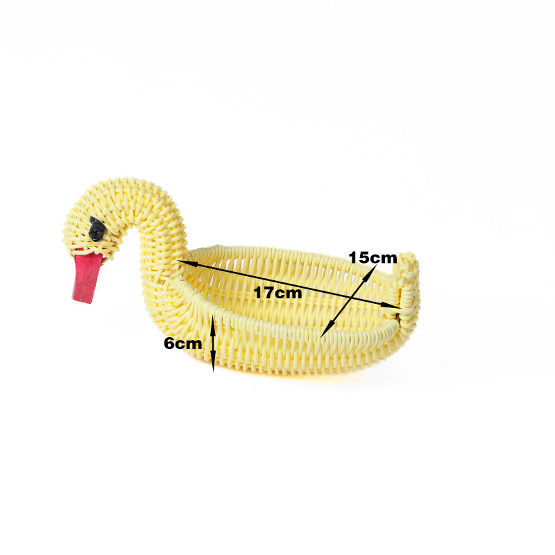 Decorative Wicker Duck