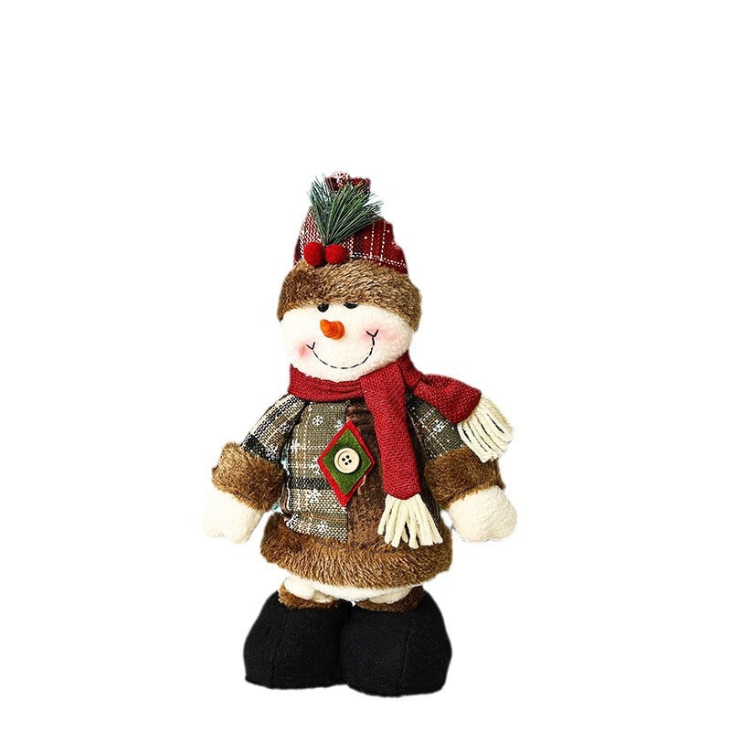 Cute Christmas decoration figure in reindeer look