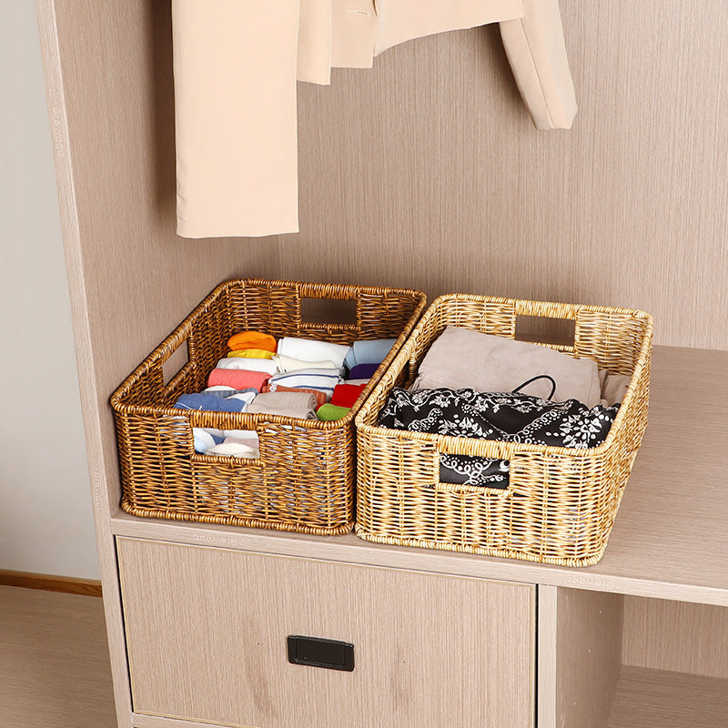 Handwoven Rustic Storage Basket