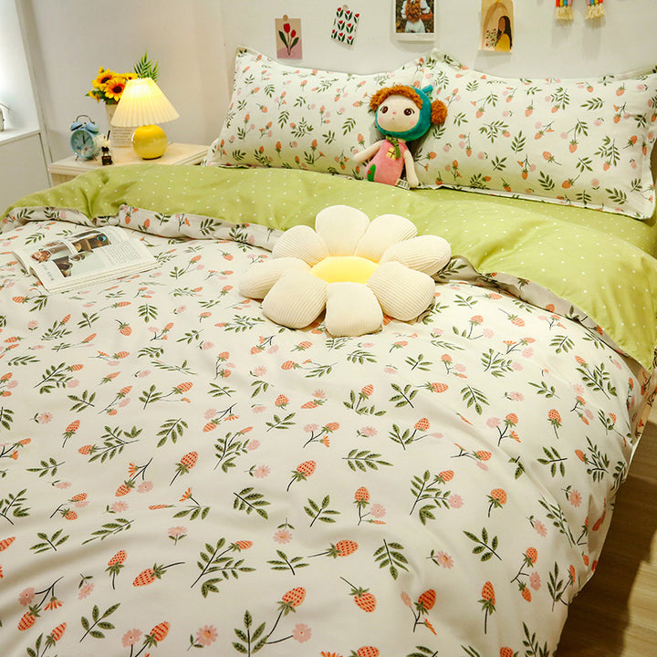 Fun Cartoon-Themed Duvet Cover Set