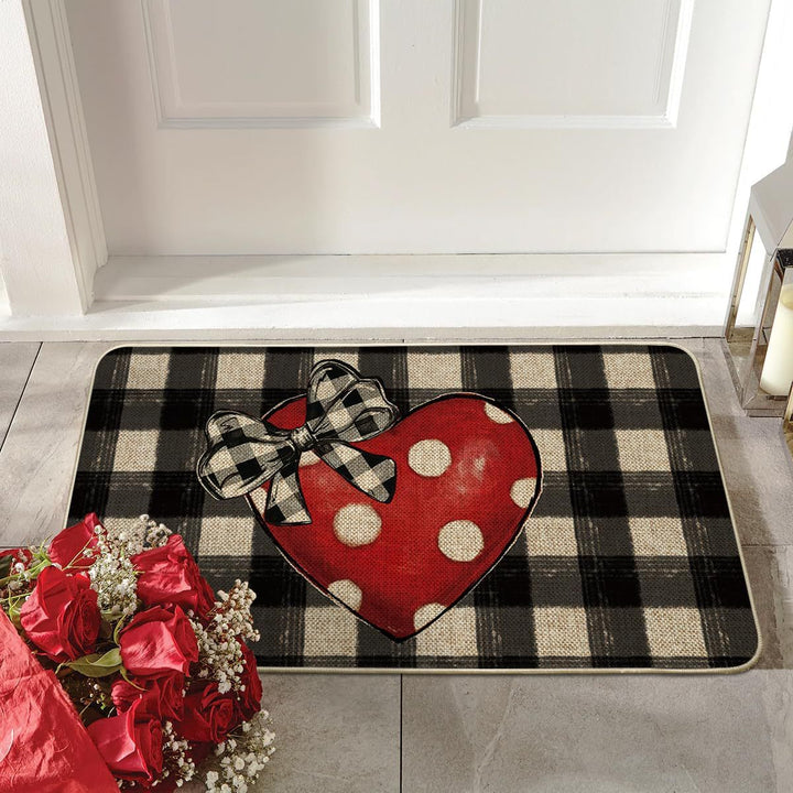 Romantic Floral Welcome Mat