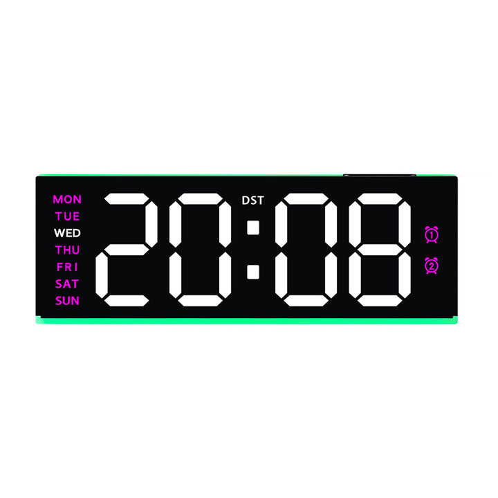 Digital Alarm Clock with Multifunctional Display