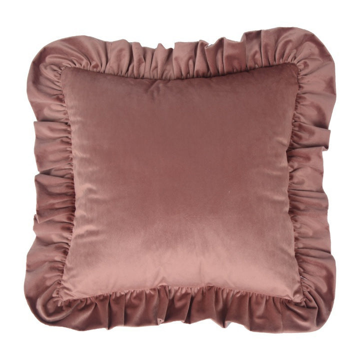 Ruffled Decorative Throw Pillow