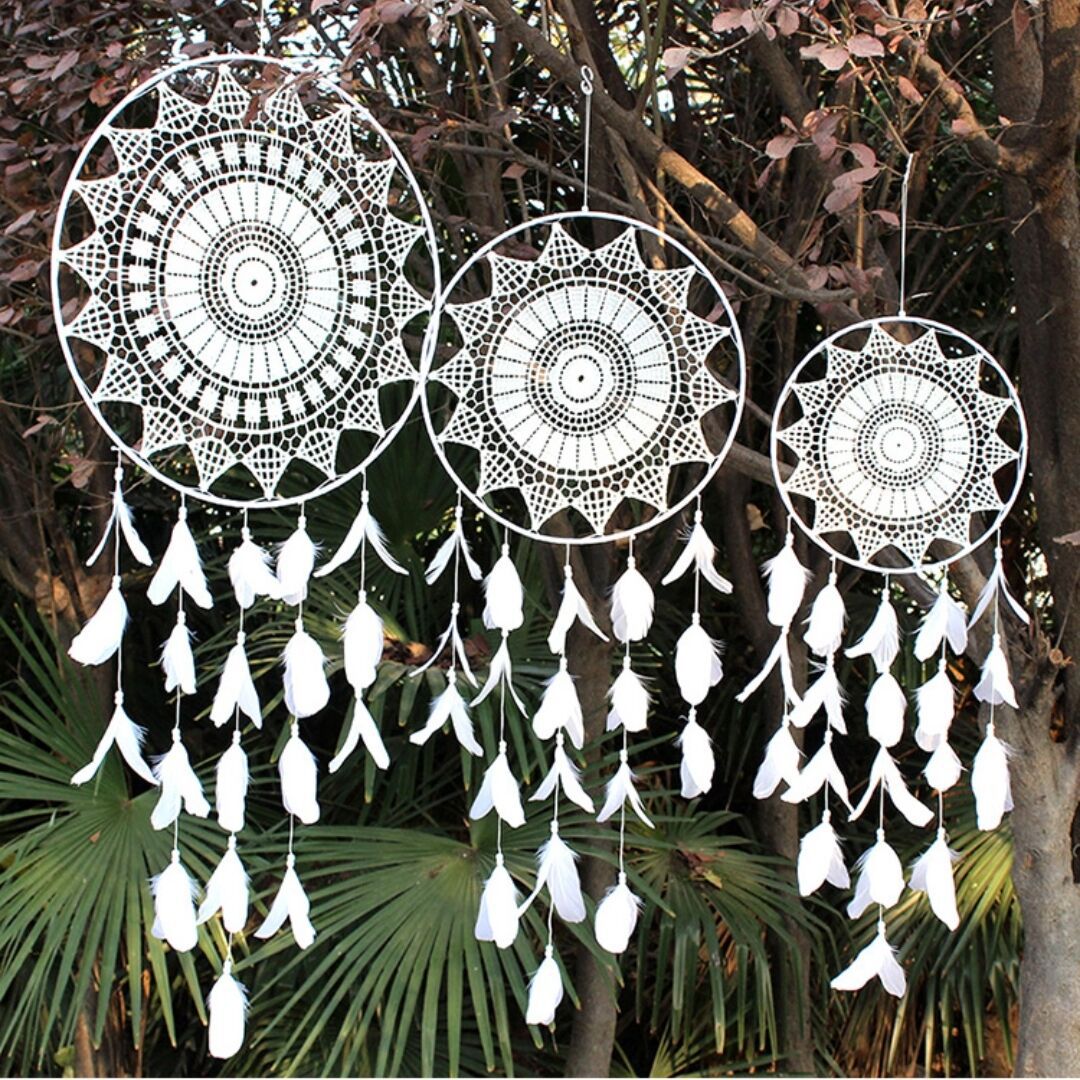Bohemian-Inspired Handcrafted Dreamcatcher