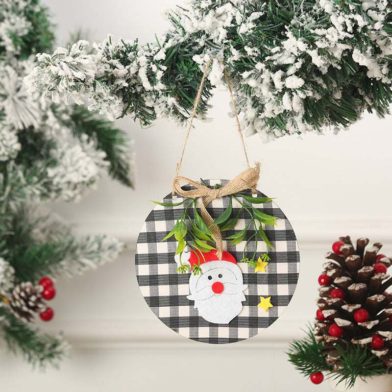 Decorative Christmas ornaments with snowman motif