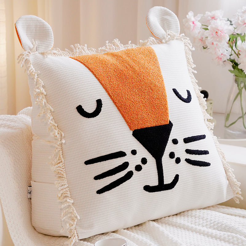 Panda-Themed Decorative Cushion