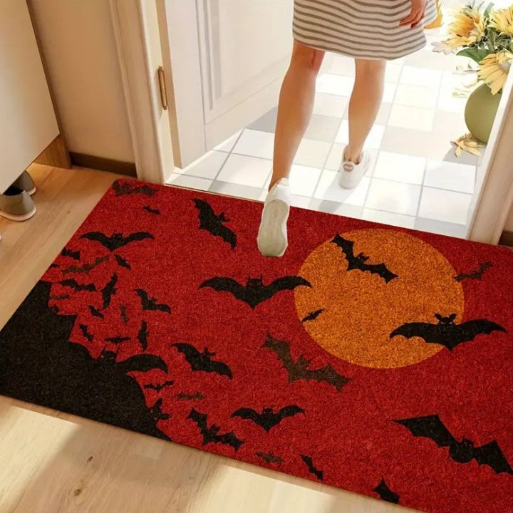 Whimsical Cartoon Entrance Mat