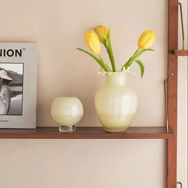 Decorative Glass Vase for Interior Styling