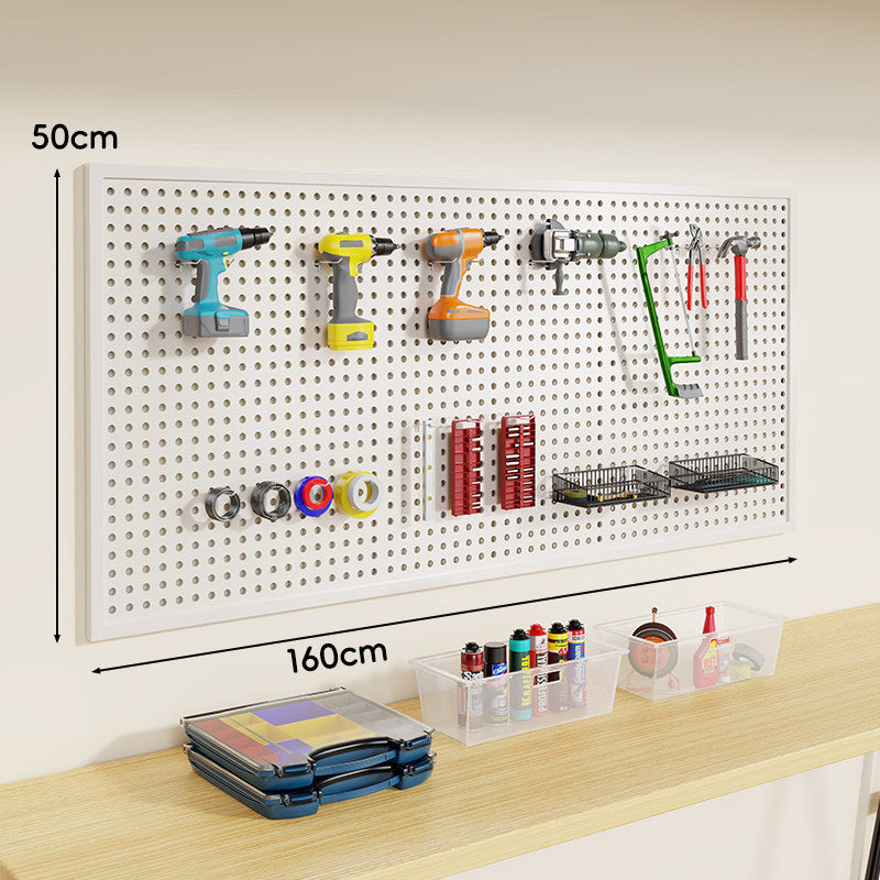 Pegboard Double-Prong Metal Hooks Compact Heavy-Duty Display Hangers