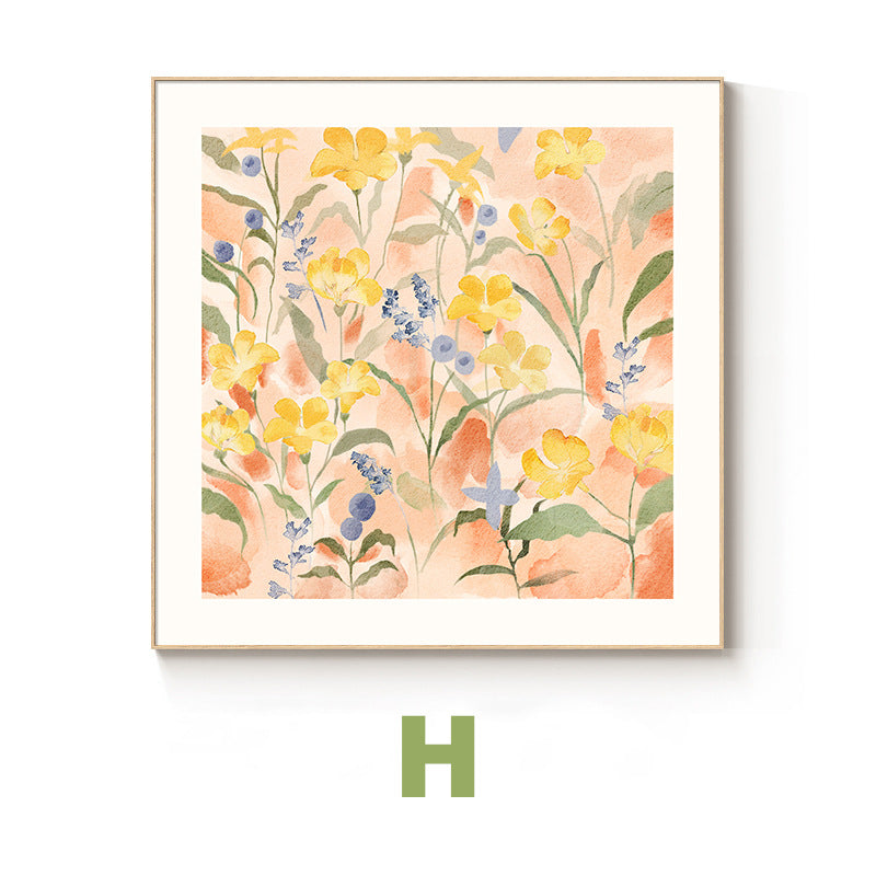 Floral Watercolor Wall Art