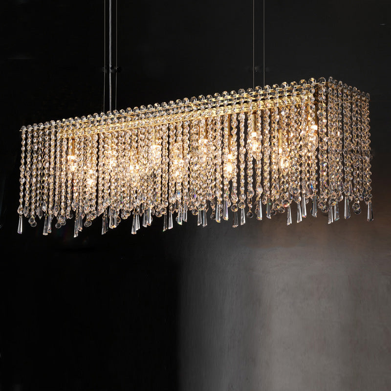 Crystal Cascade Chandelier