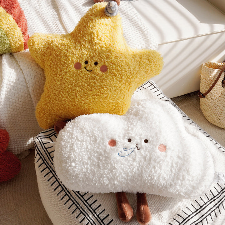 Banana-Shaped Decorative Pillow