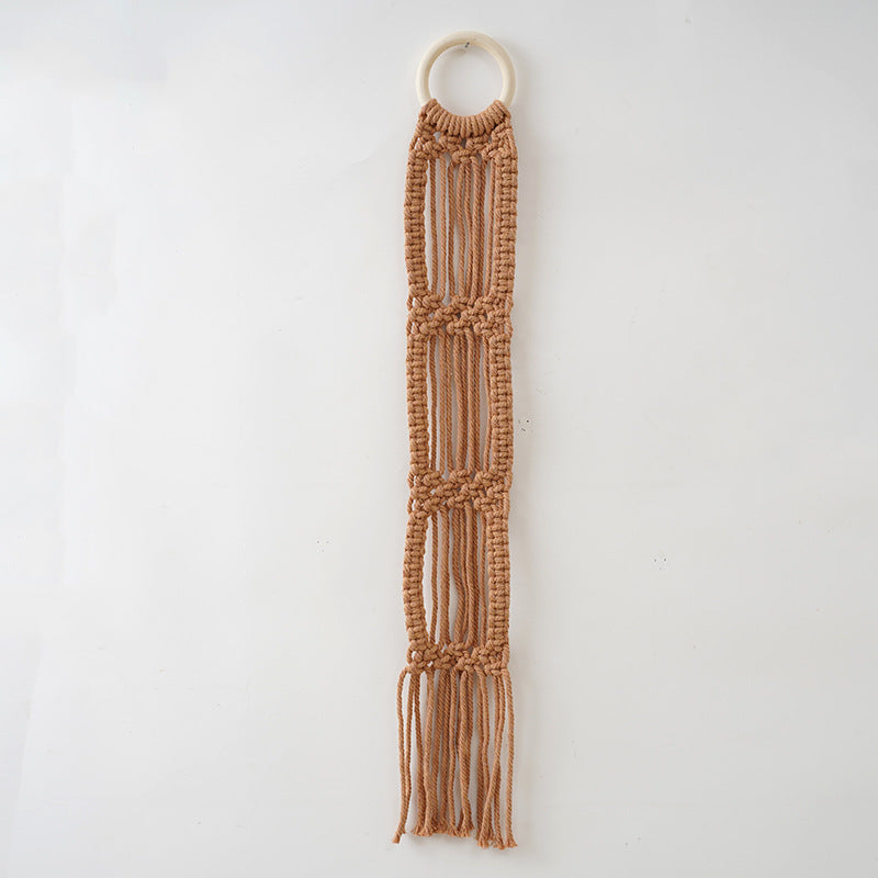 Macrame Photo Frame Wall Hanging Organizer