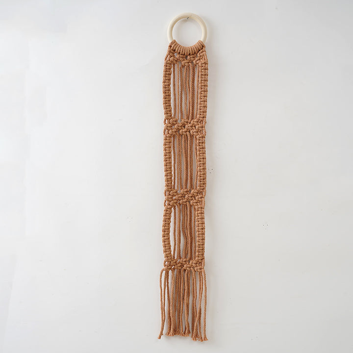Macrame Photo Frame Wall Hanging Organizer