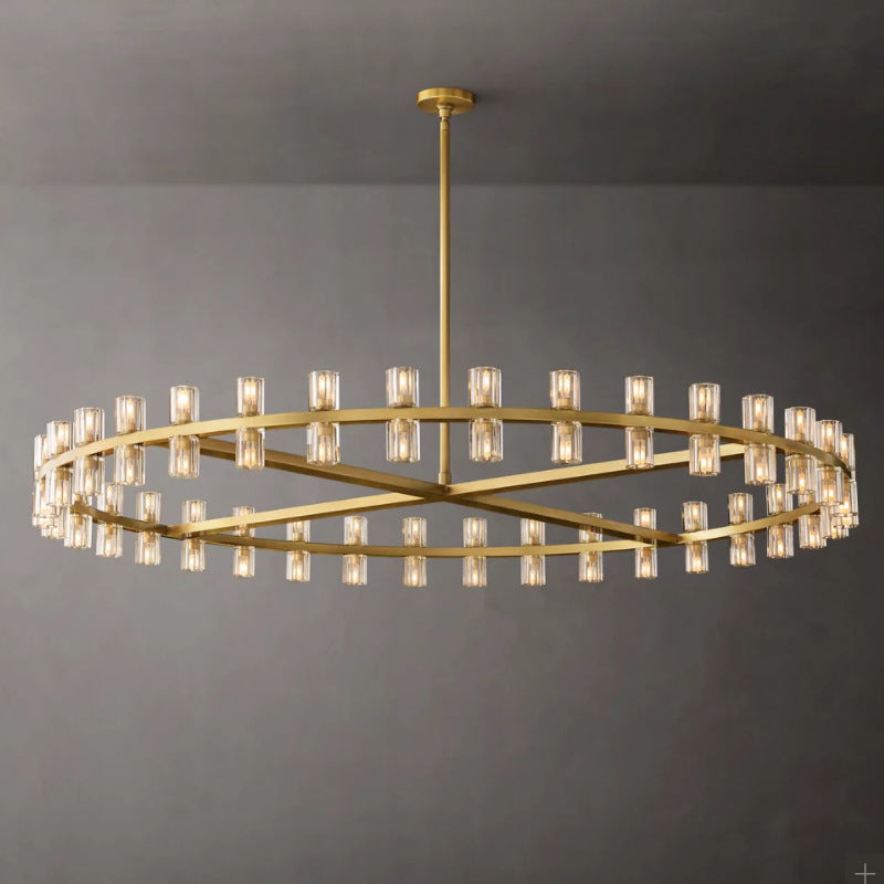 Modern Crystal Circle Light