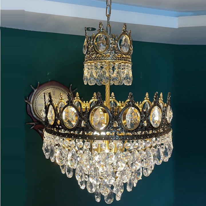 Ornate Crystal Chandelier