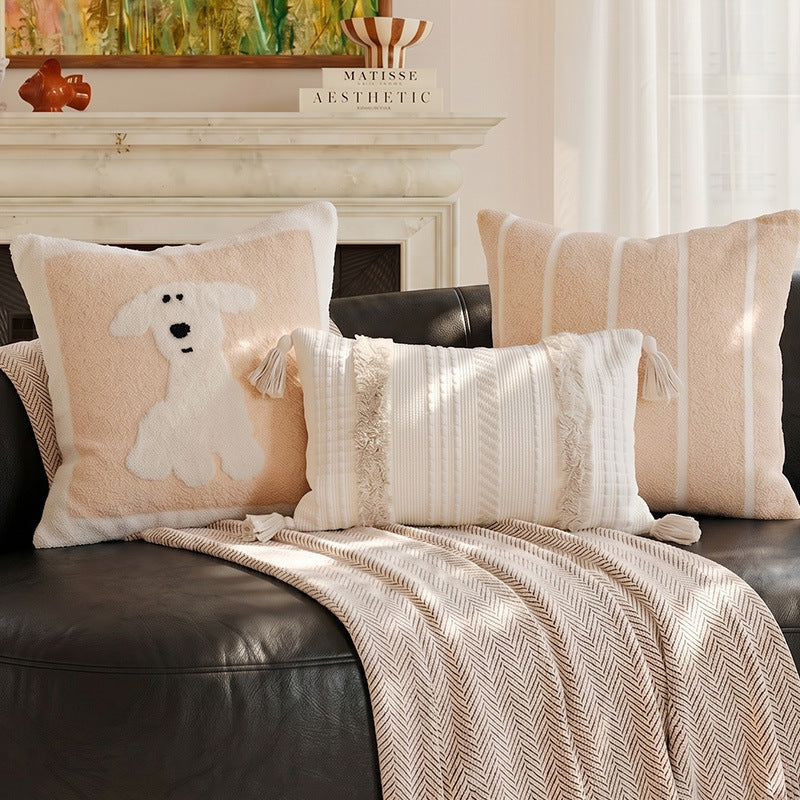 Decorative Animal-Themed Throw Pillow