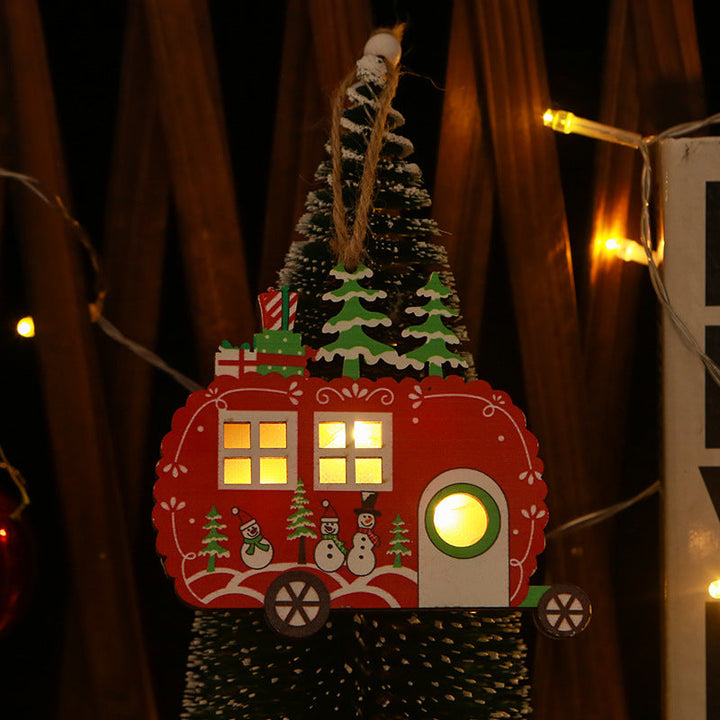 Decorative Christmas star with LED lighting