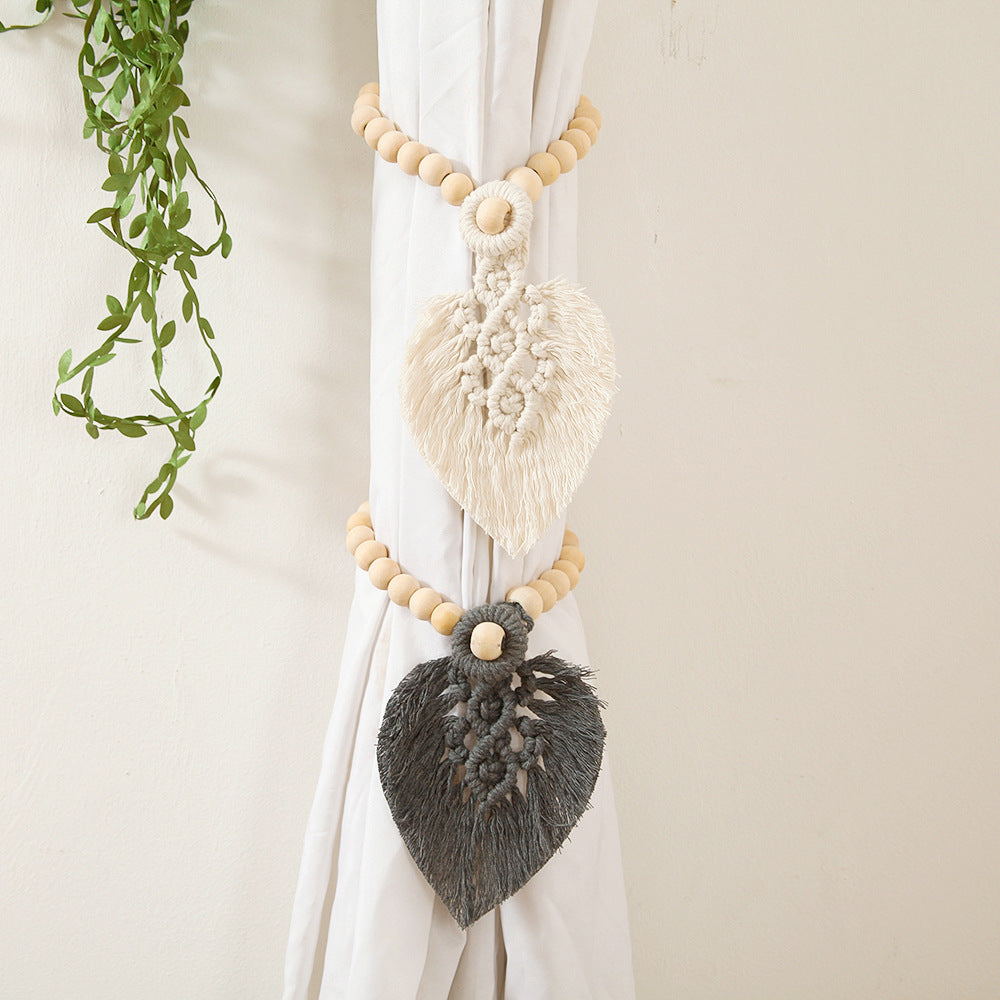 Decorative Macrame Leaf Wall Hanging