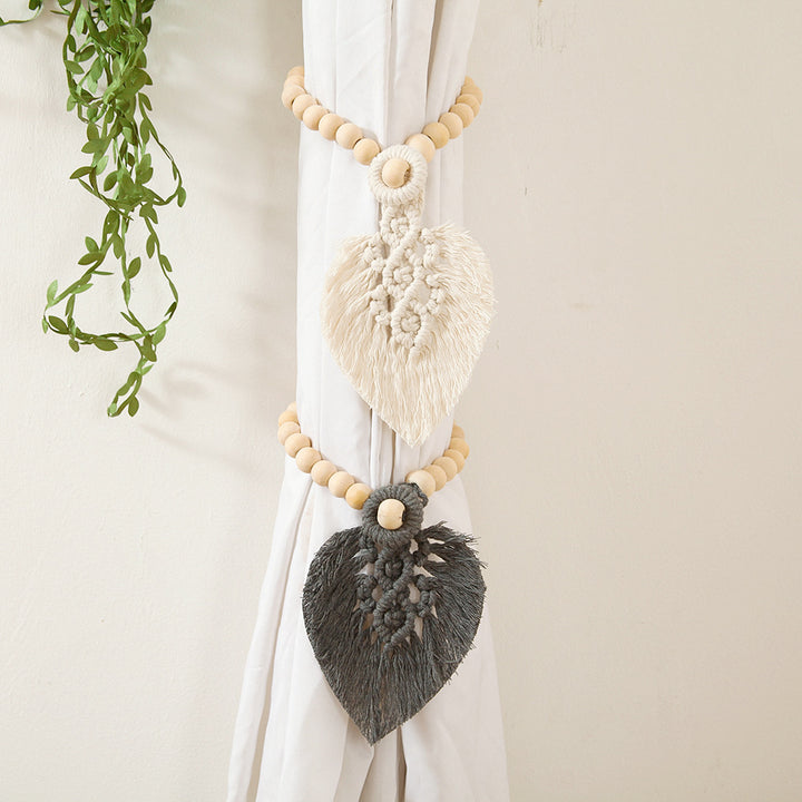 Decorative Macrame Leaf Wall Hanging