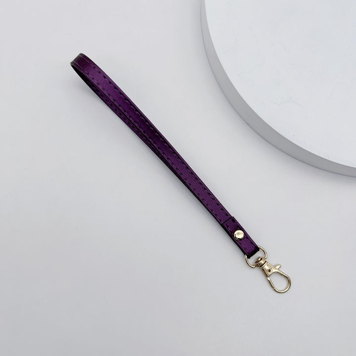 Durable Synthetic Leather Lanyard
