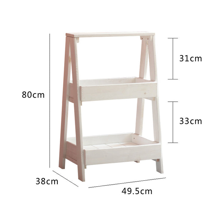Wooden shelf