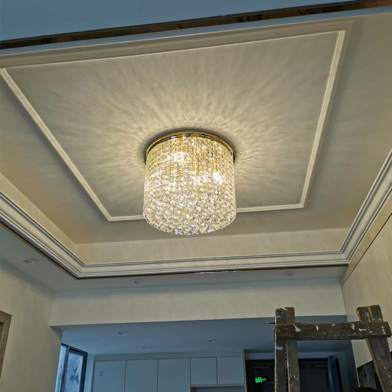Crystal Cascade Ceiling Light
